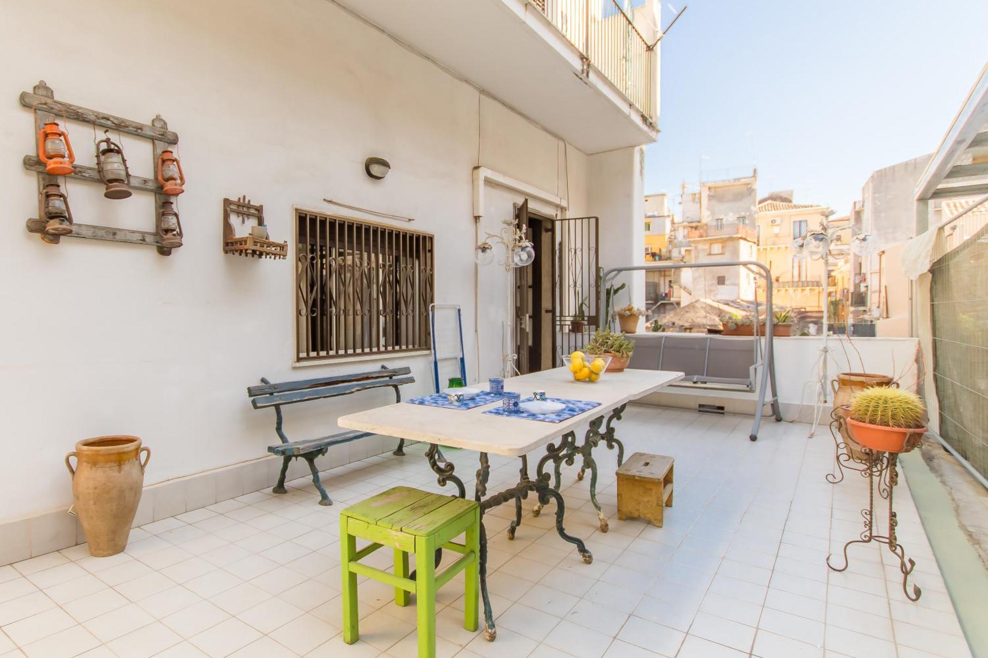 Arte House In The Historical Catania - Happy Rentals Exterior foto